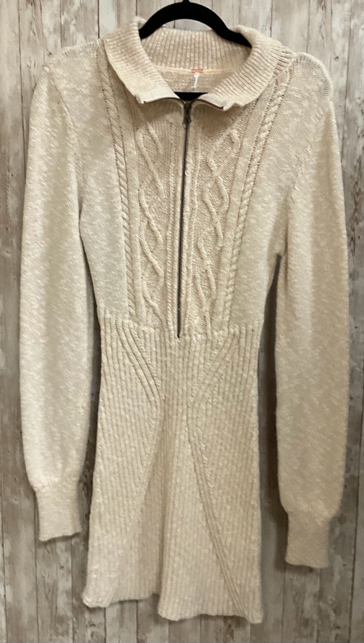 Size L FREE PEOPLE Cream Dress
