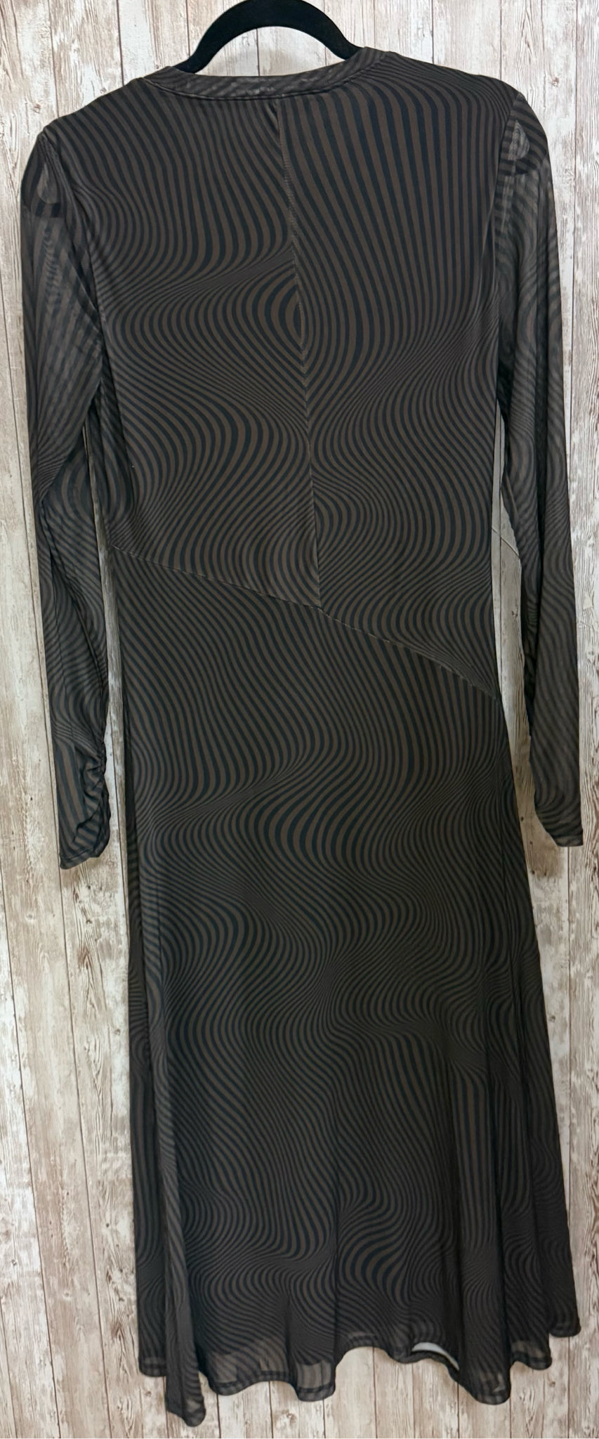 Size M RACHEL ZOE BROWN AND BLACK Dress