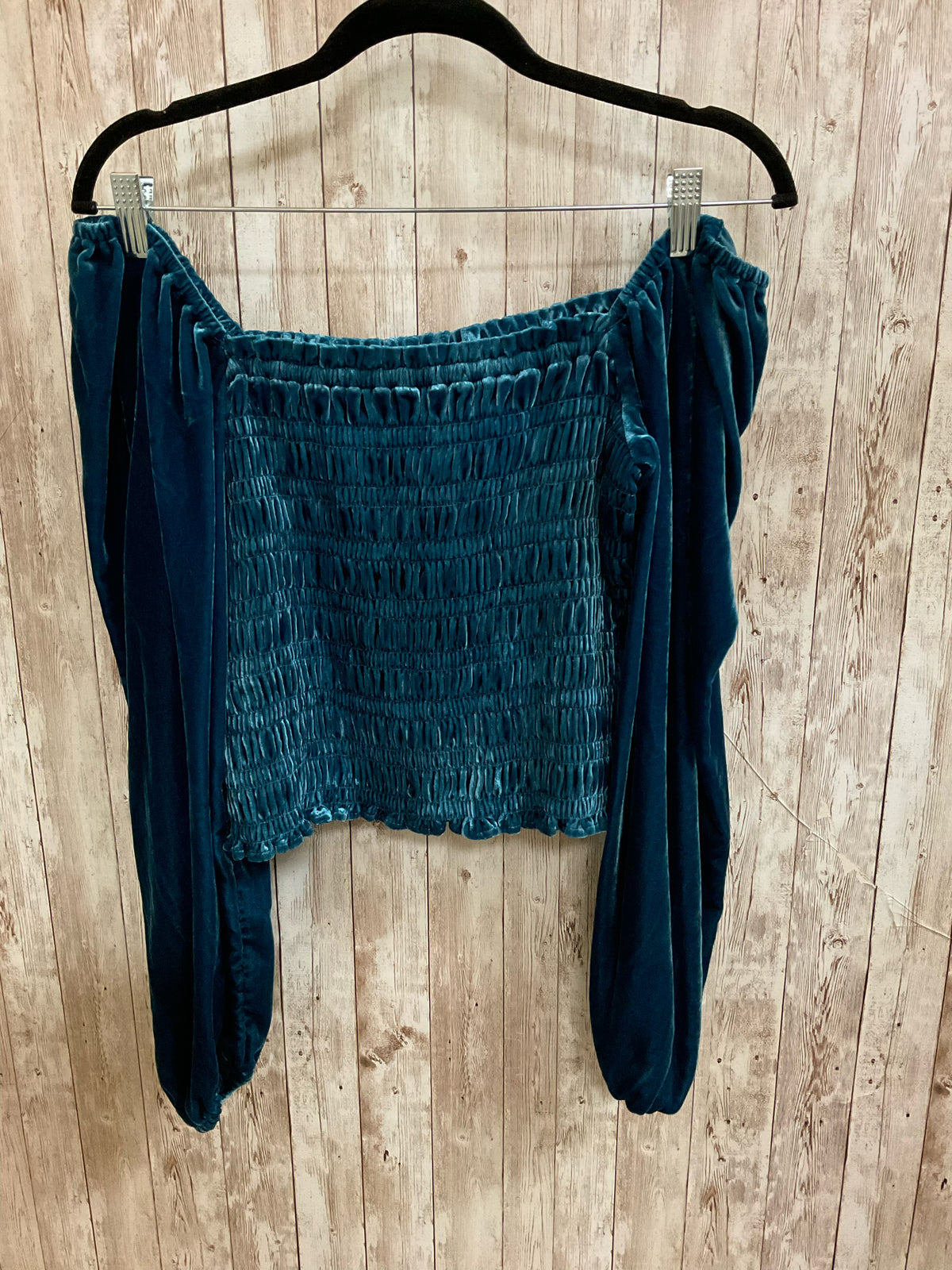 Size M ANTHROPOLOGIE Teal Top