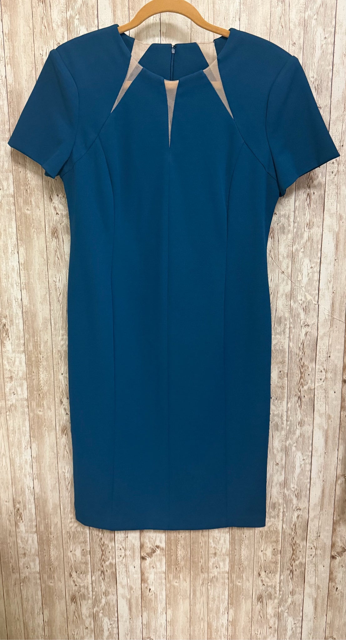 Size 12 CALVIN KLEIN Teal Dress