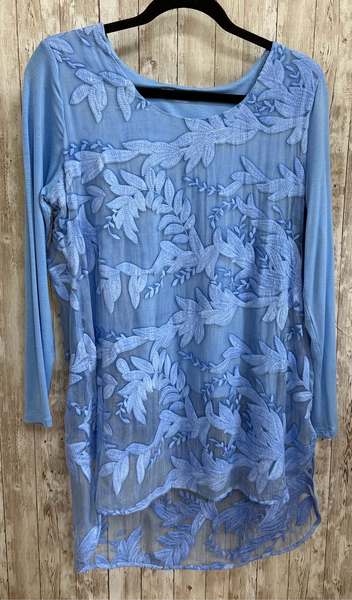 Size PM SOFT SURROUNDINGS Blue Dress
