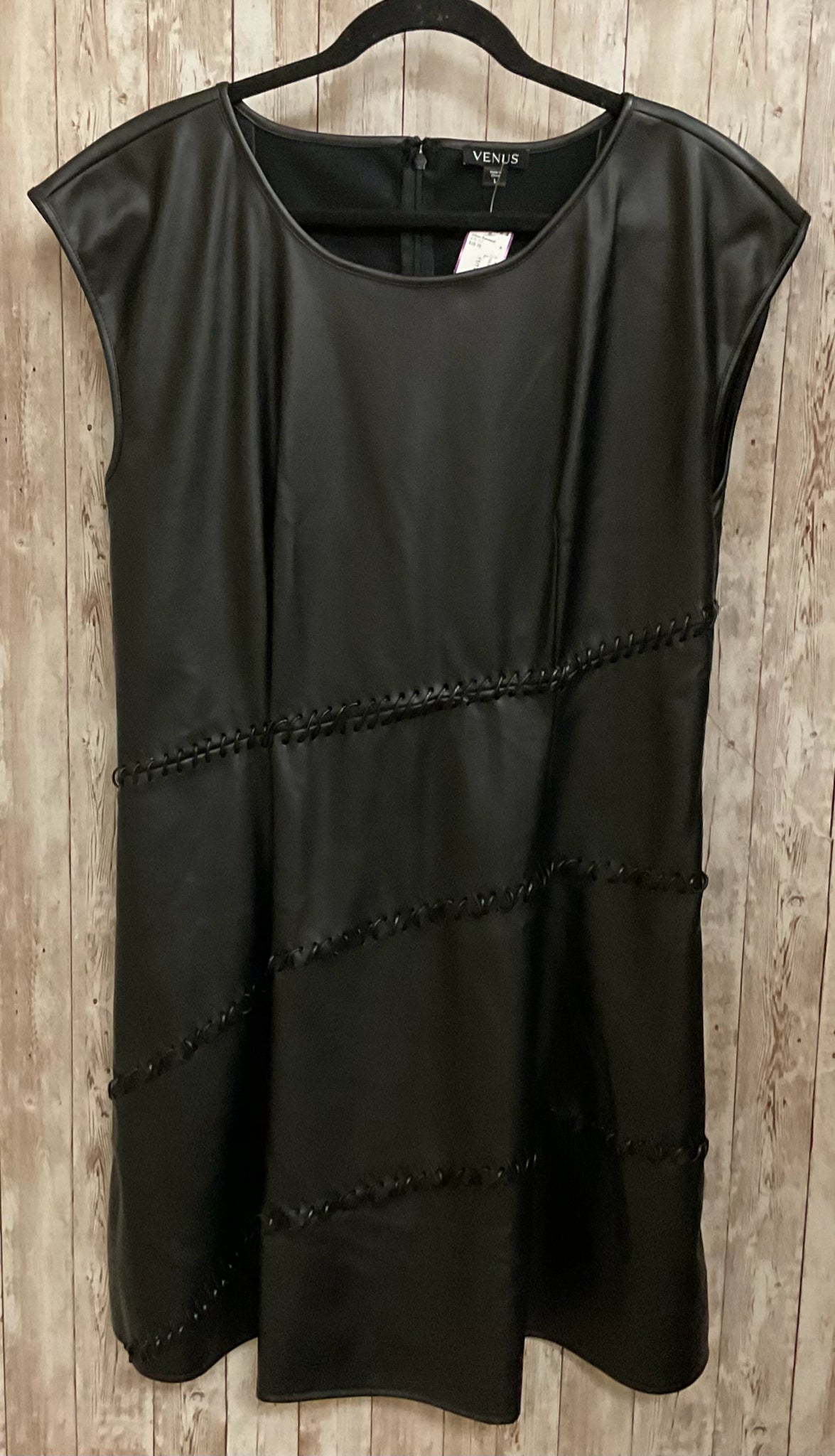 Size L VENUS Black Dress