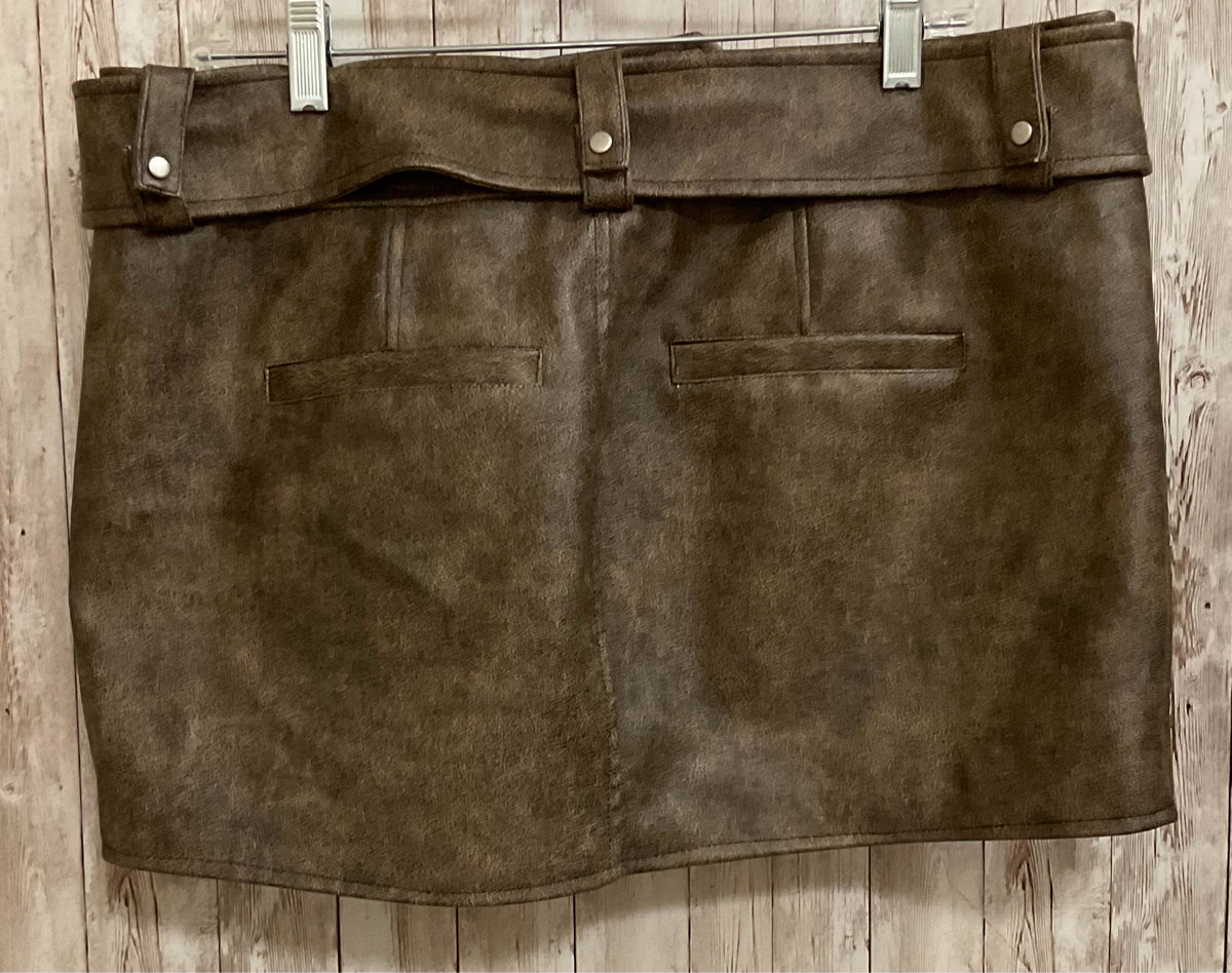 Size 12 BLANKNYC Brown Skirt