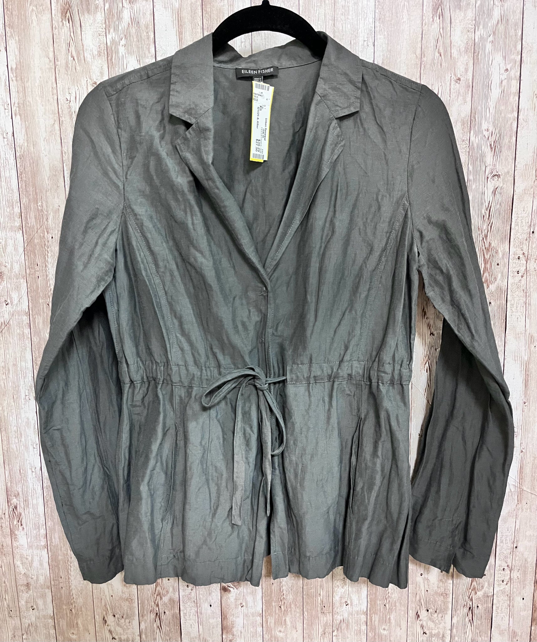 EILEEN FISHER Size XS Gray Top