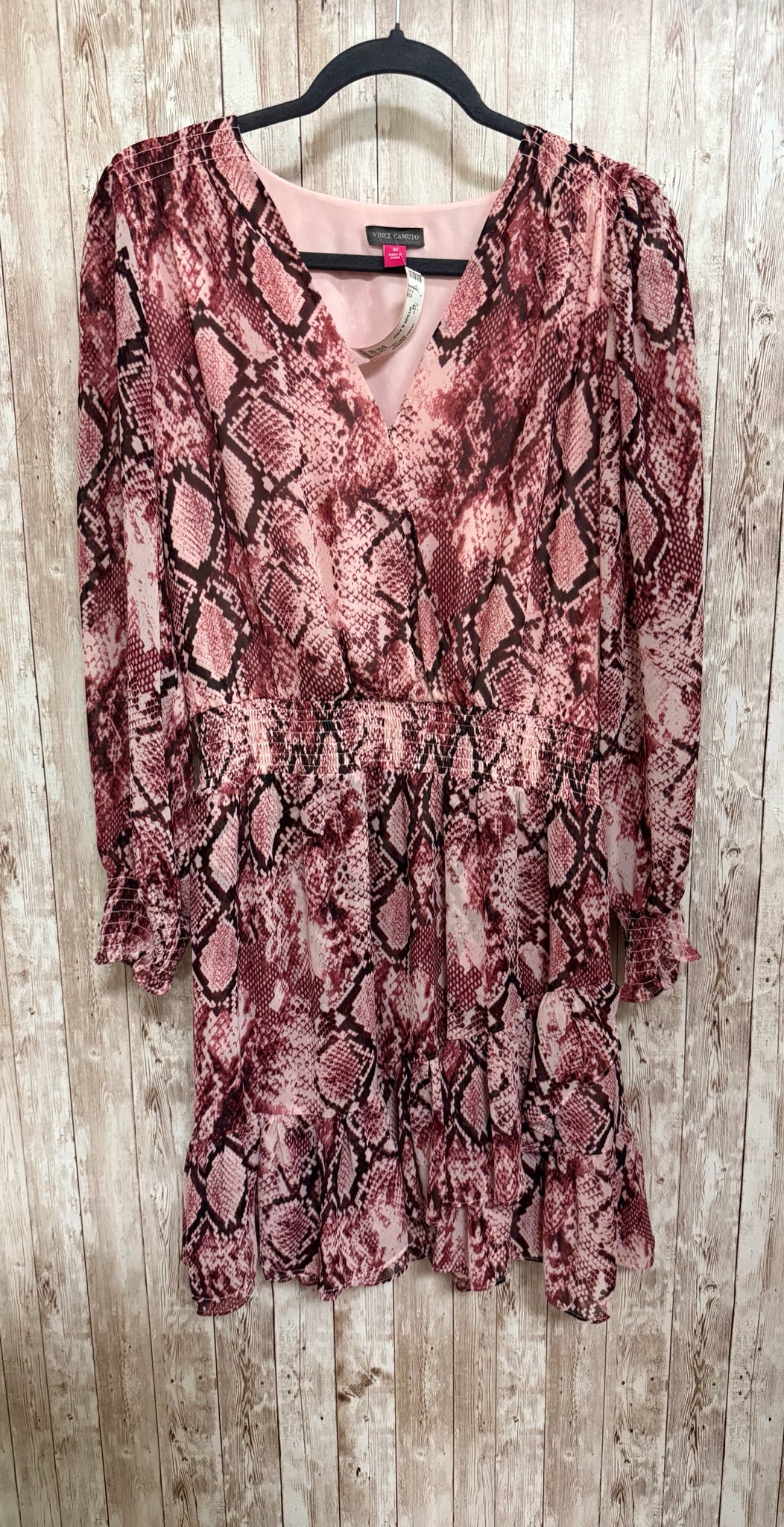 Size M VINCE CAMUTO Animal Print Dress