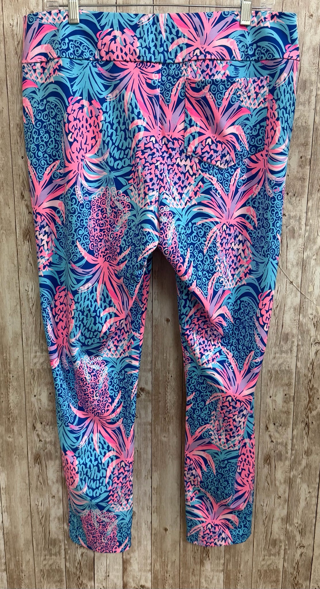 Size 12 LILLY PULITZER PINK & BLUE Pants