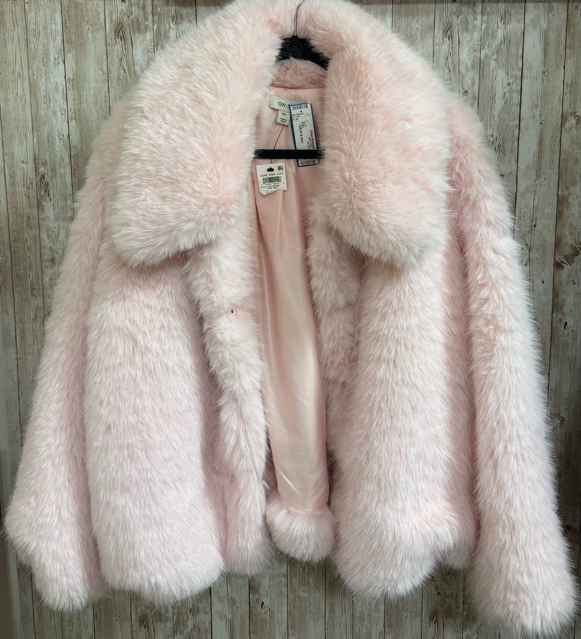 ON 34TH Size XXL Light Pink Jacket