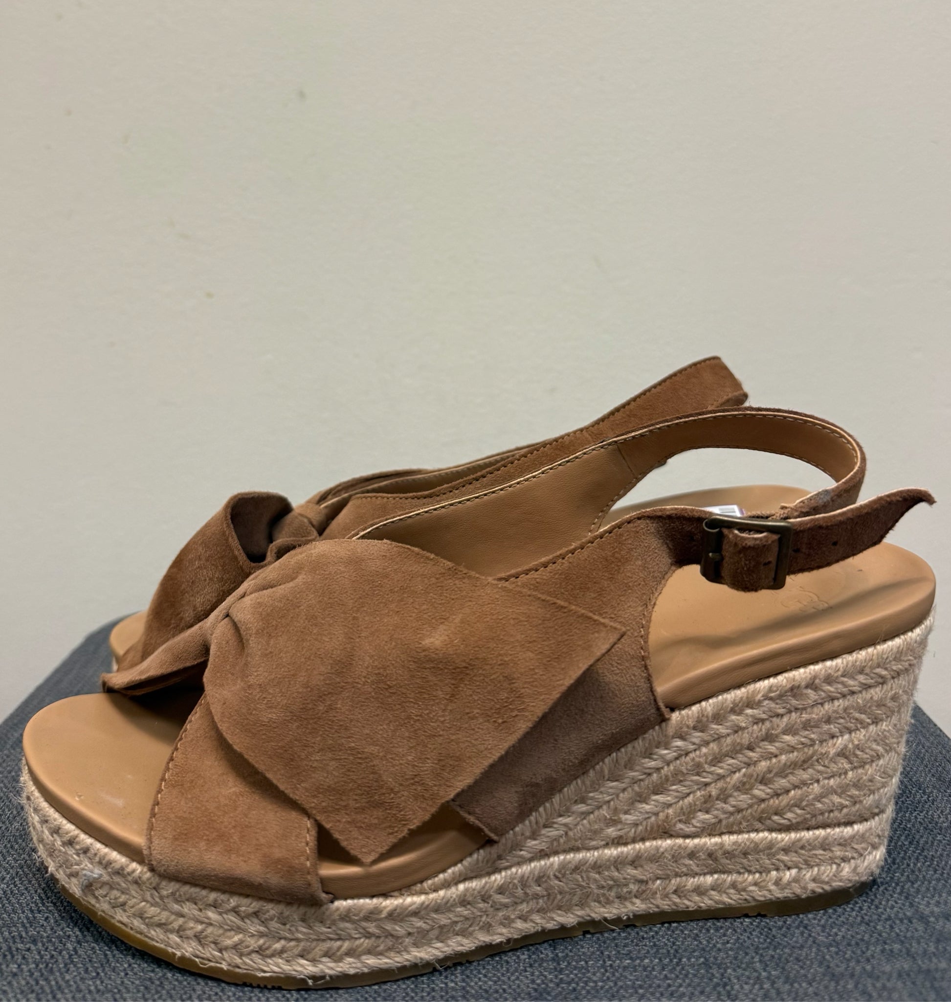7.5 UGG Brown Wedges
