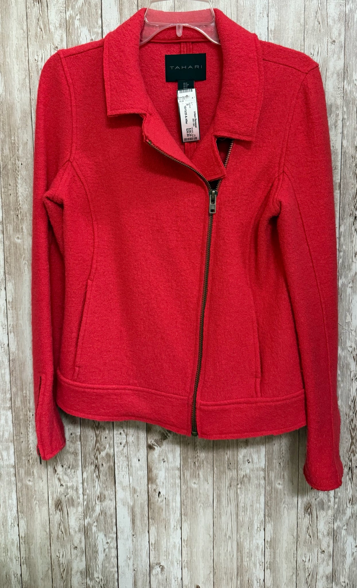Size S TAHARI Red Jacket