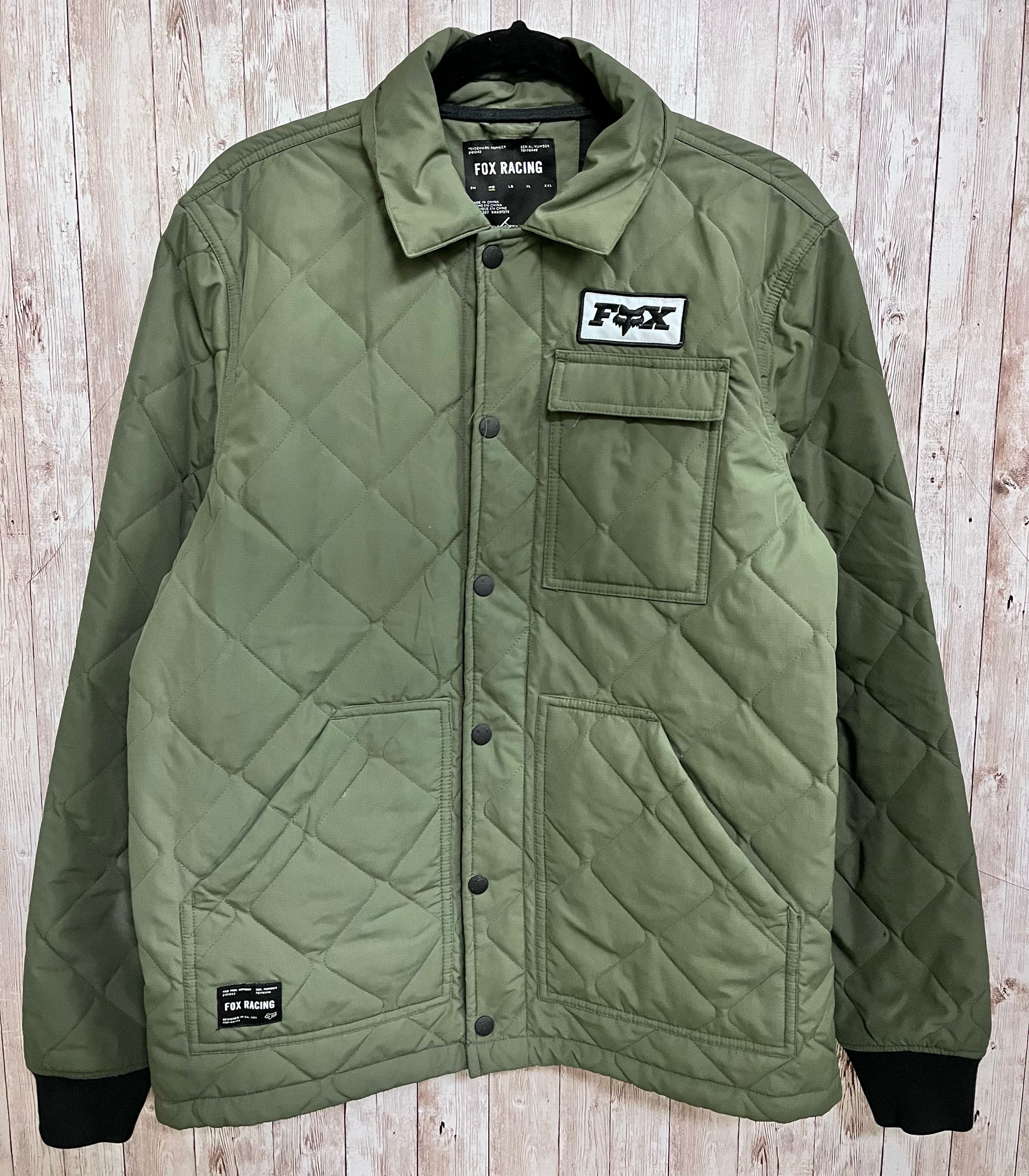 Size L FOX Olive Jacket