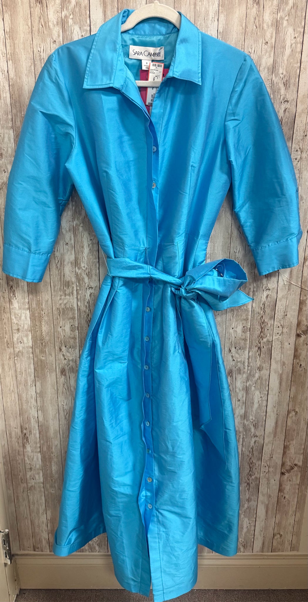 Size 8 SARA CAMPBELL Blue Dress