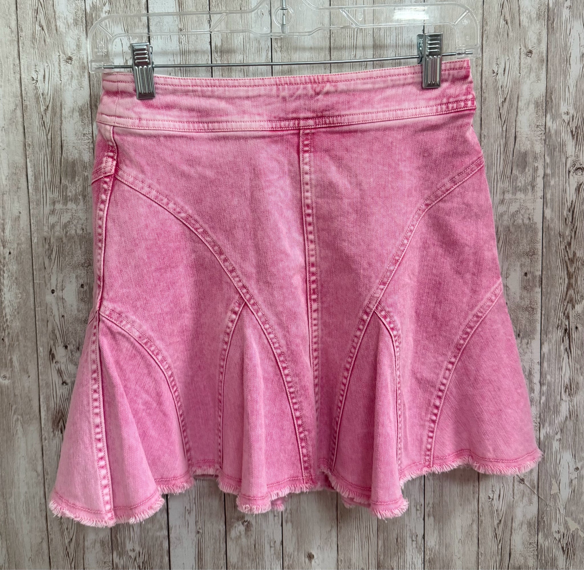 Size 0 PILCRO Pink Skirt