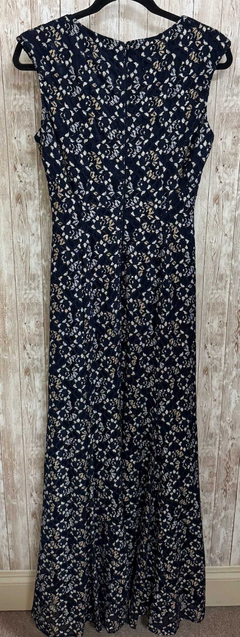 Size 8 TAHARI Navy Dress