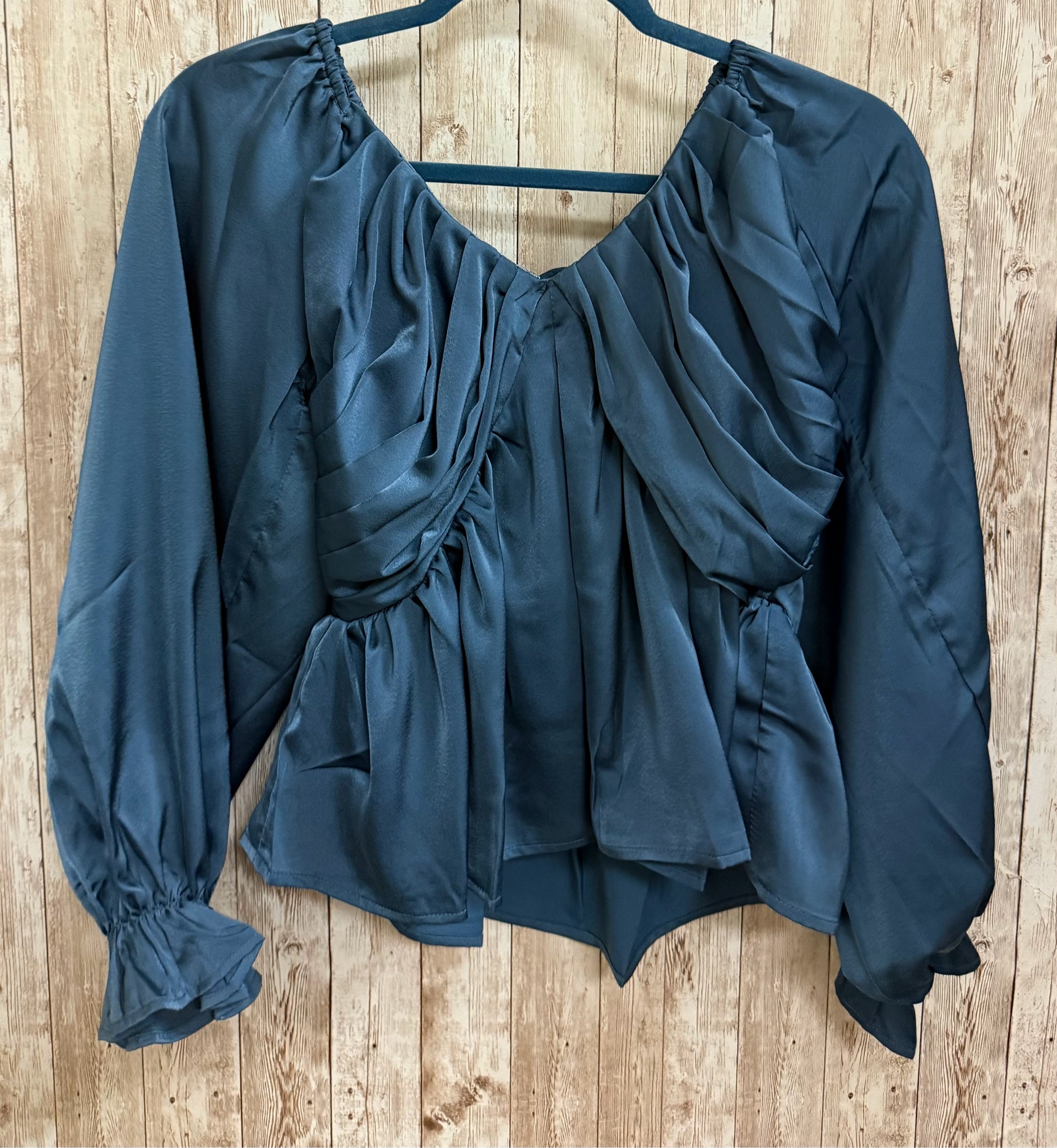 Size M STRUT & BOLT Blue Top