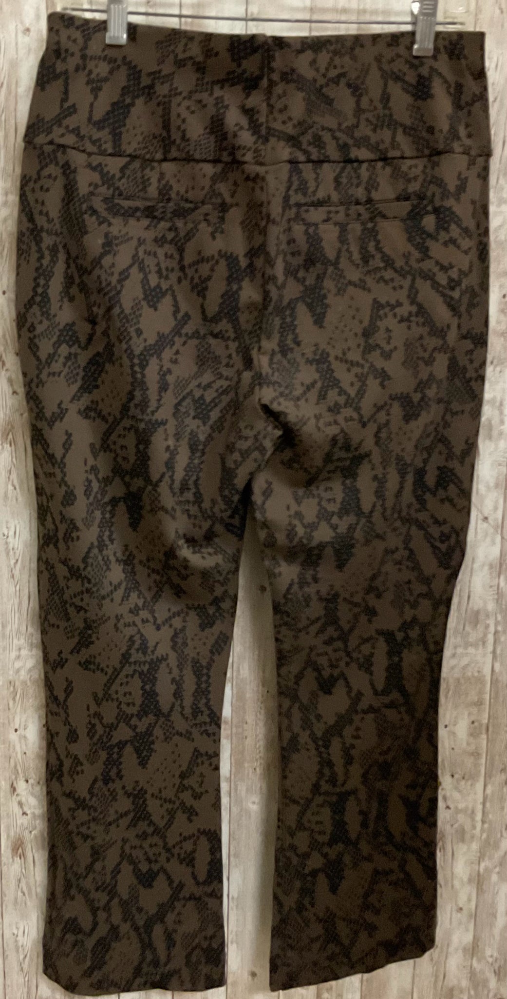 Size M CABI BROWN AND BLACK Leggings