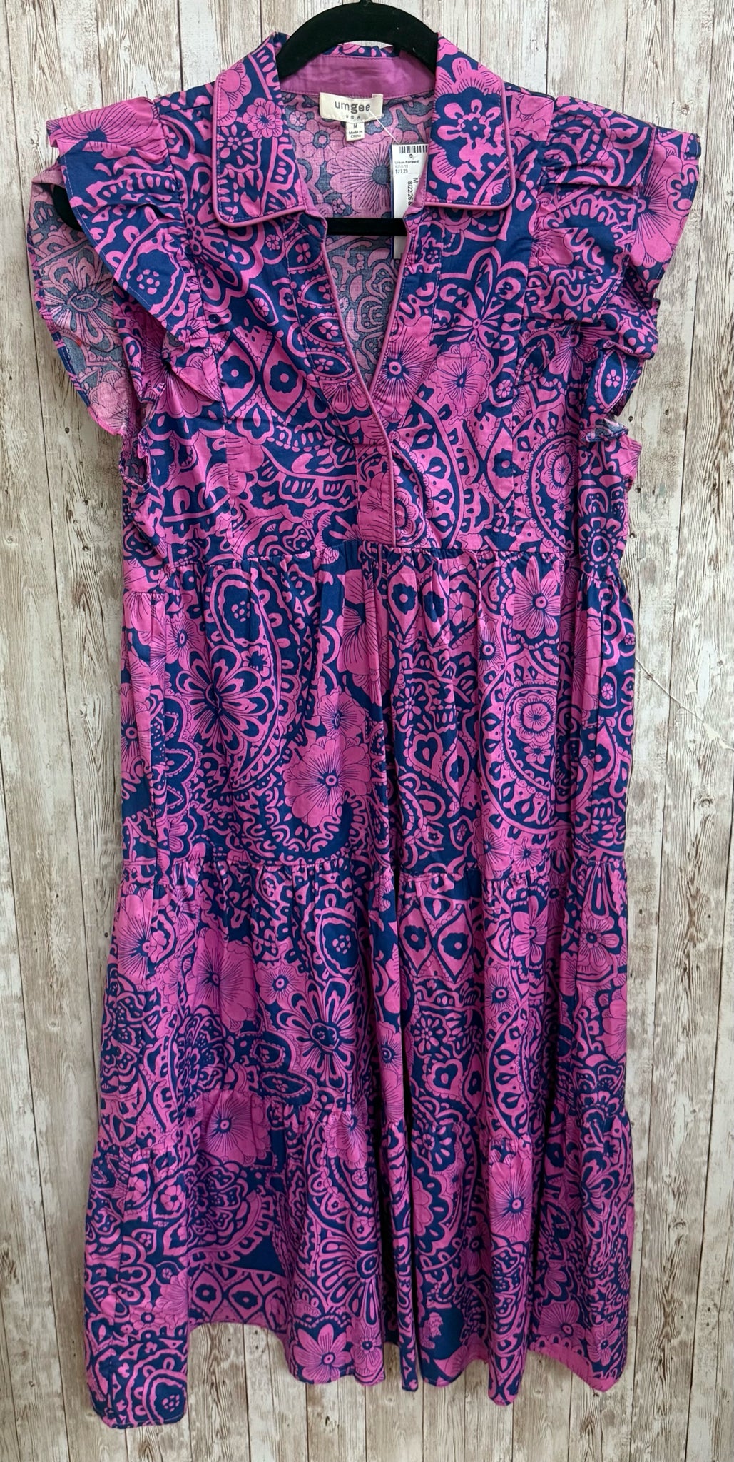 Size M UMGEE PINK AND BLUE Dress