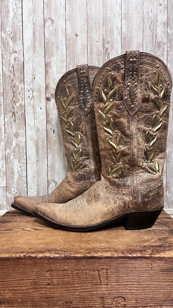 9 LUCCHESE Brown Boots