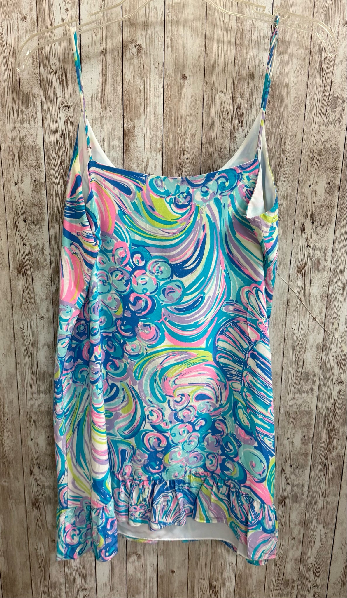 Size L LILLY PULITZER Blue Print Top