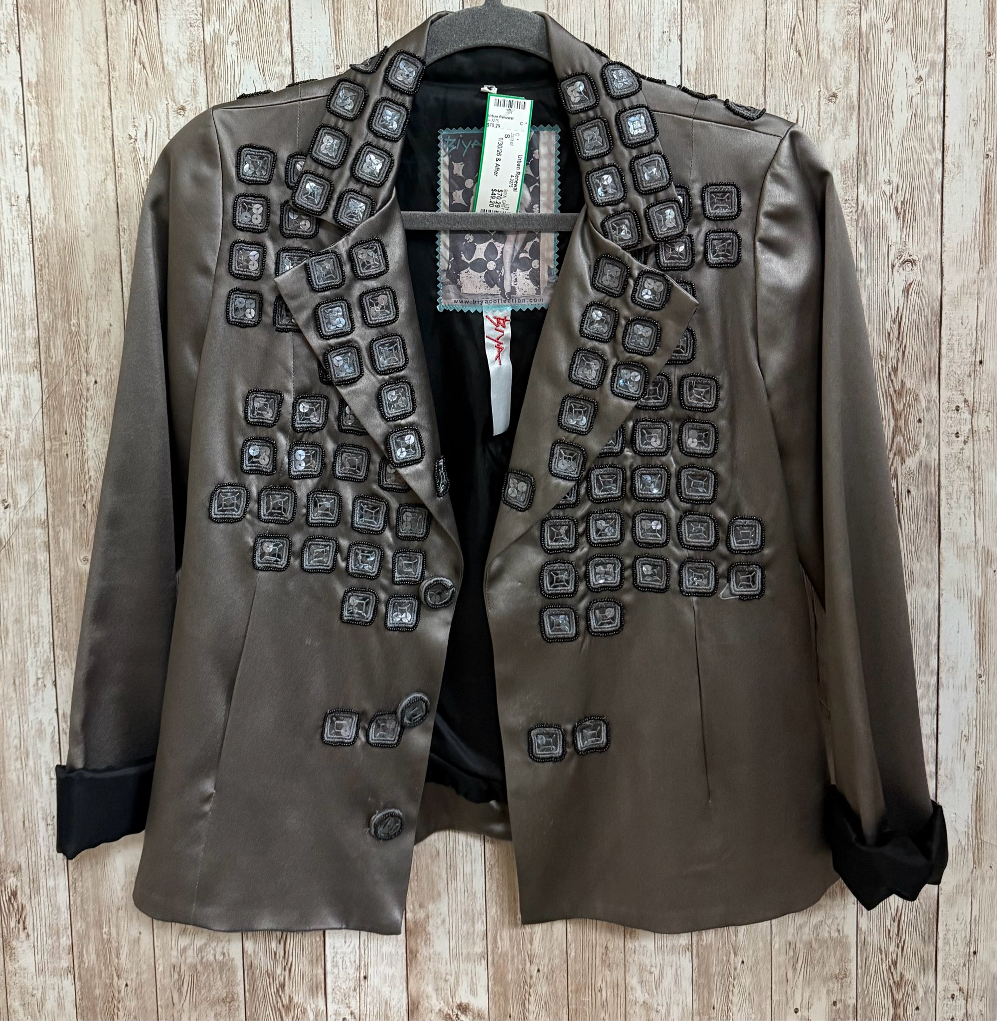 Size S BIYA GREY Jacket