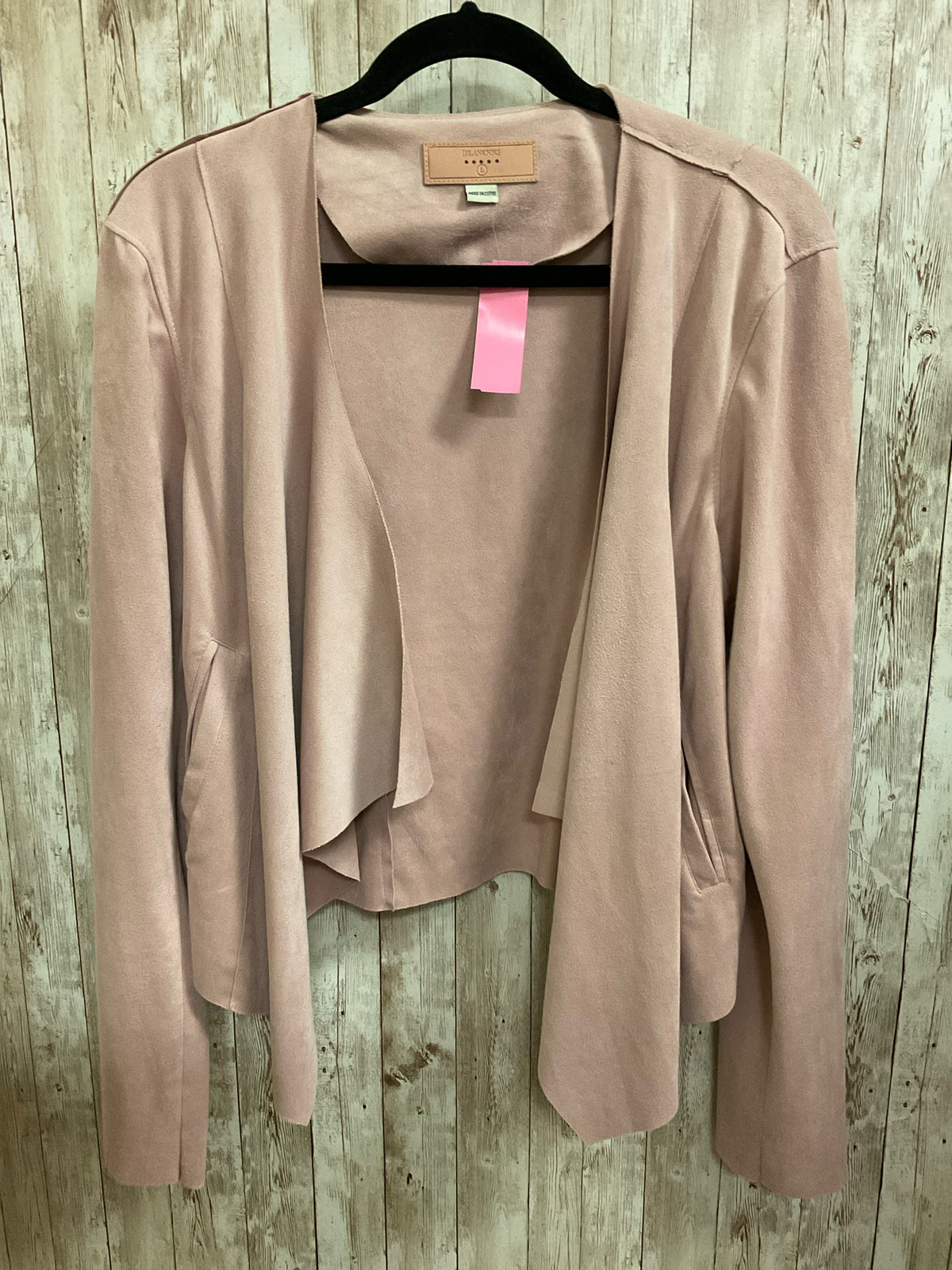 Size L BLANKNYC PINK SUEDE Jacket