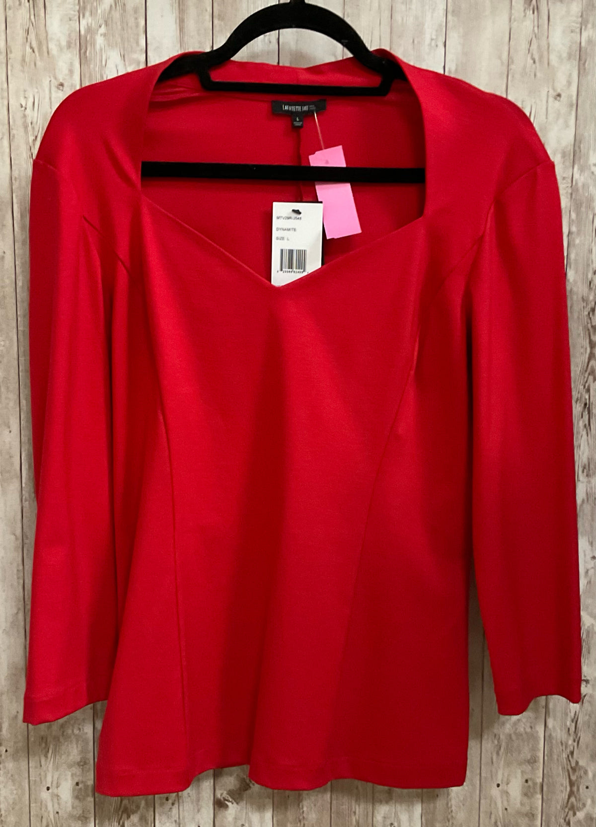 Size L LAFAYETTE 148 Red Top