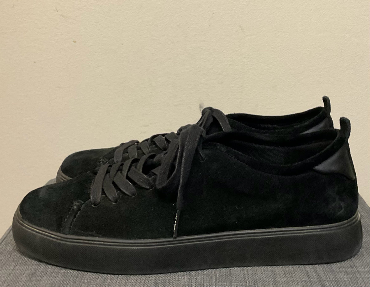 10 RAG&BONE BLACK SUEDE Sneakers