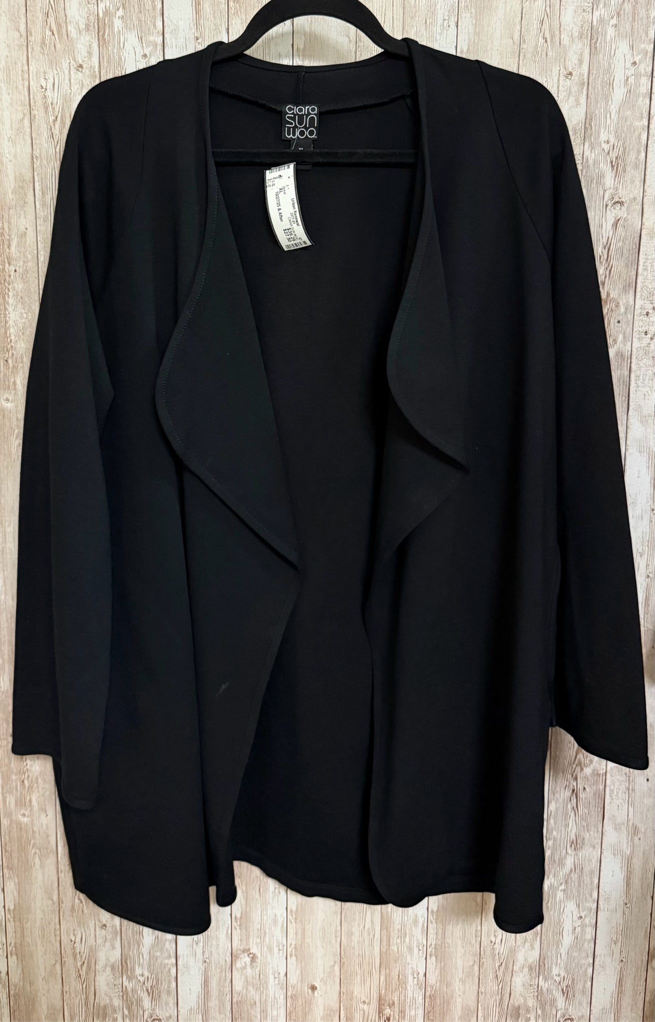 Size XL CIARA SUN WOO Black Jacket