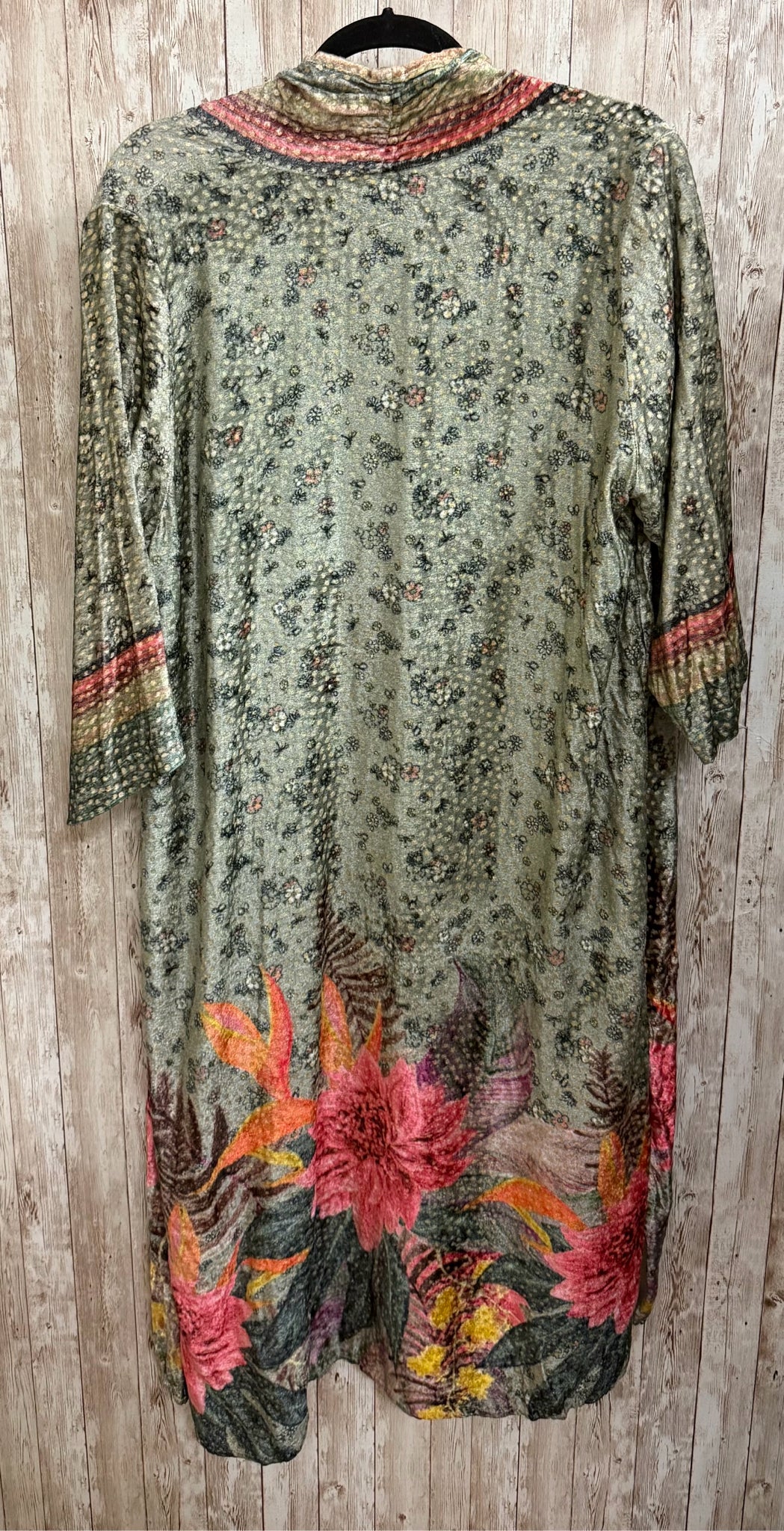 Size One Size BLANKNYC GREEN FLORAL Duster