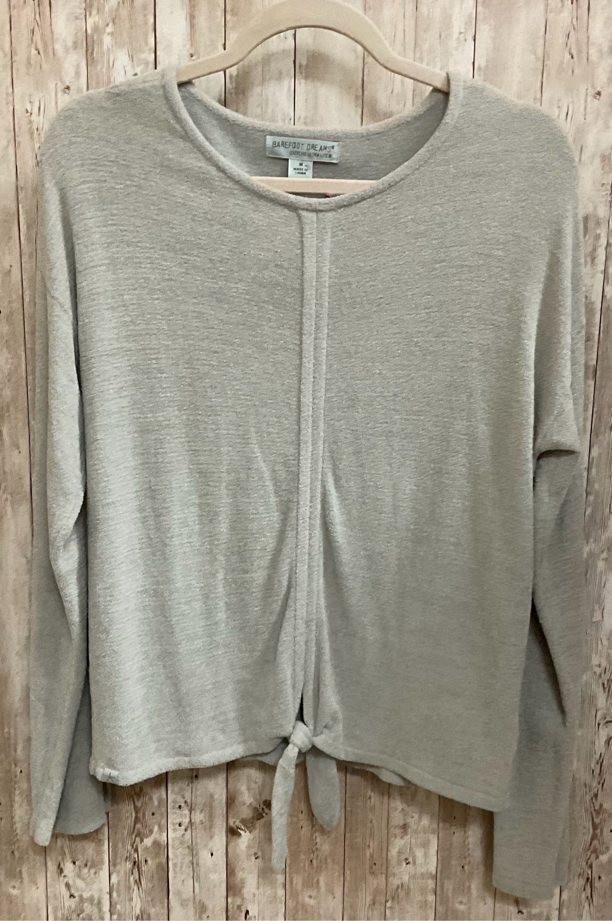 Size M BAREFOOT DREAMS GREY Top