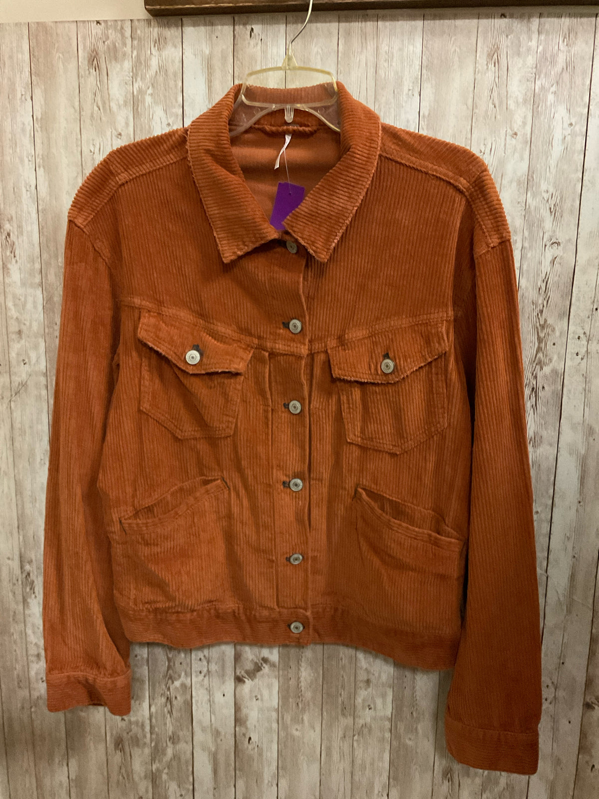 Size M FREE PEOPLE RUST Jacket