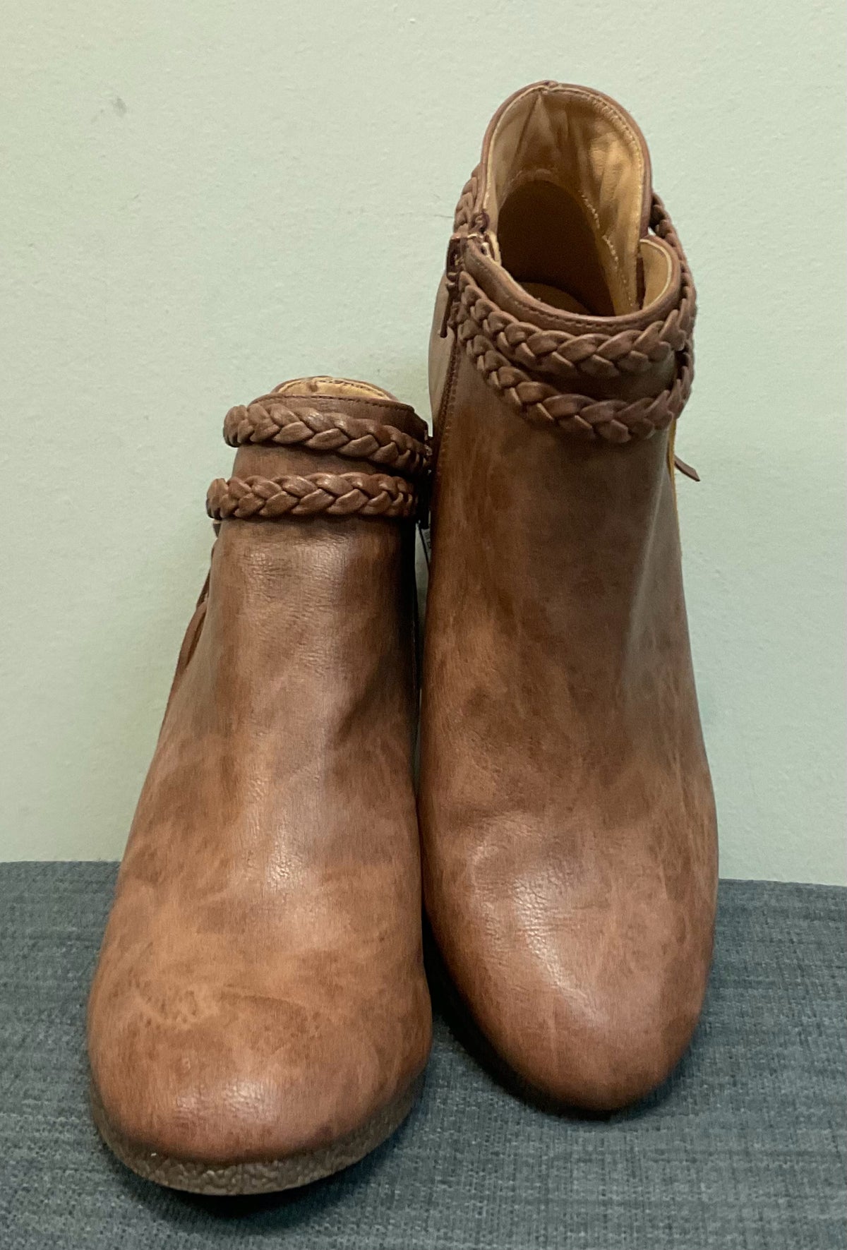 7.5 ZBY Brown SHOES