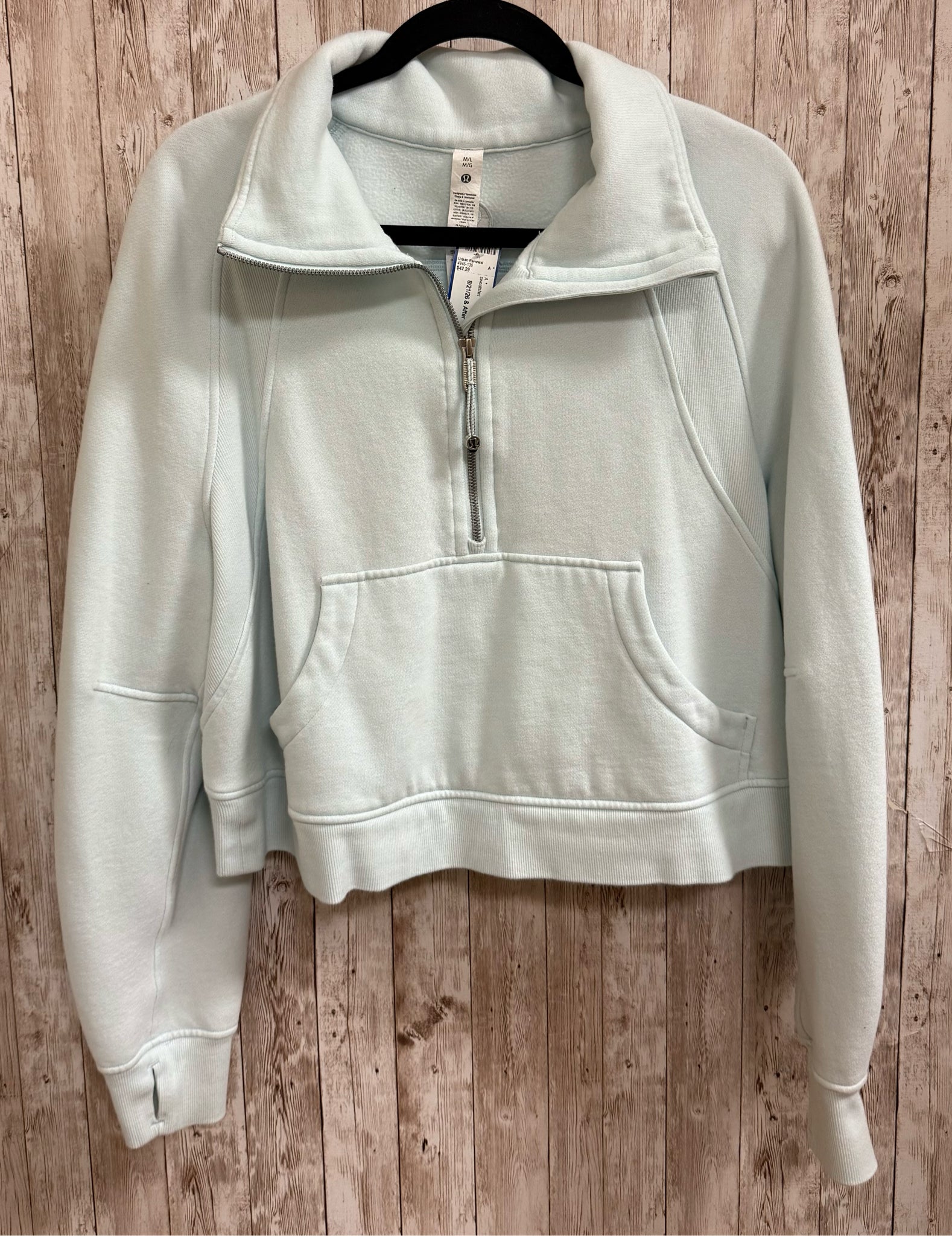 LULULEMON Light Blue sweatshirt