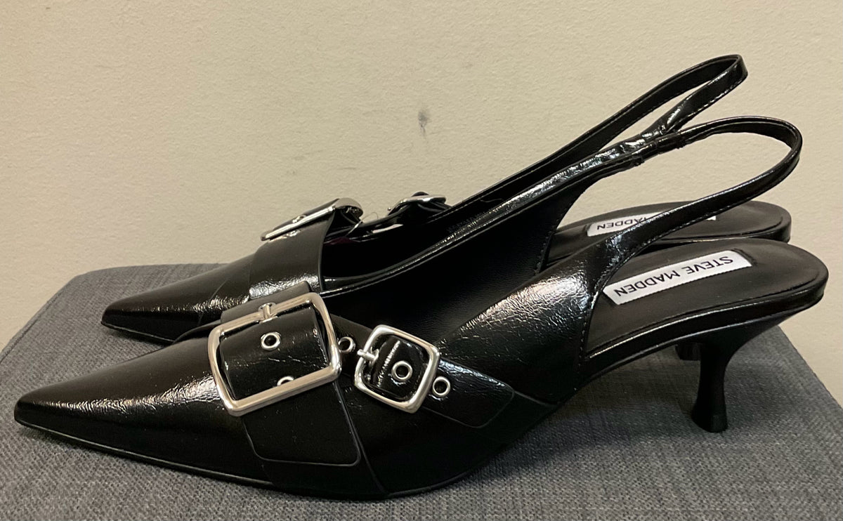 10 STEVE MADDEN Black SHOES