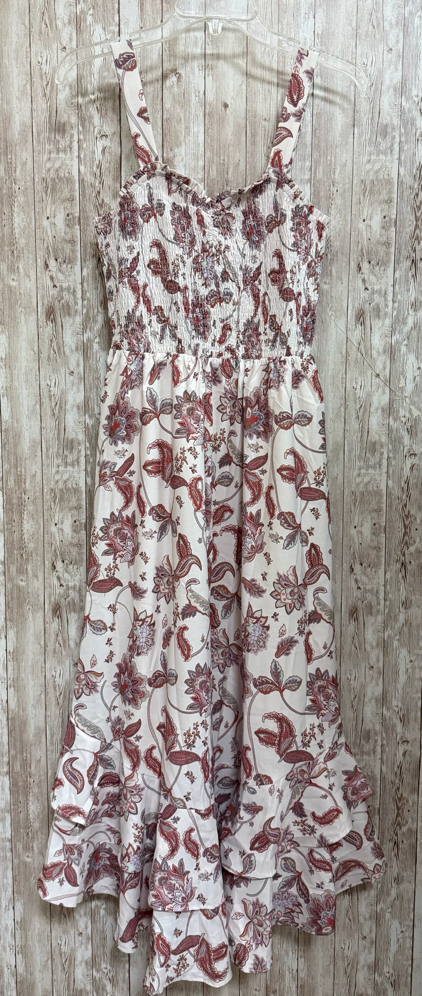 GRACE KARIN Size S CREAM FLORAL Dress