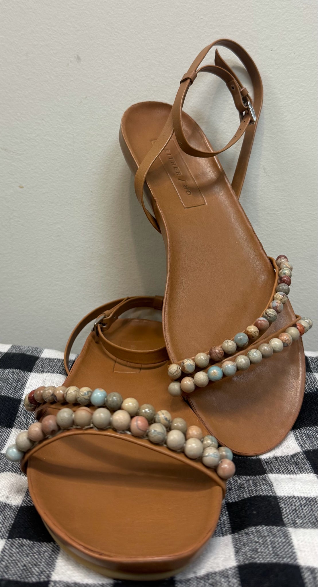 9 EITHER/OR Brown Sandals