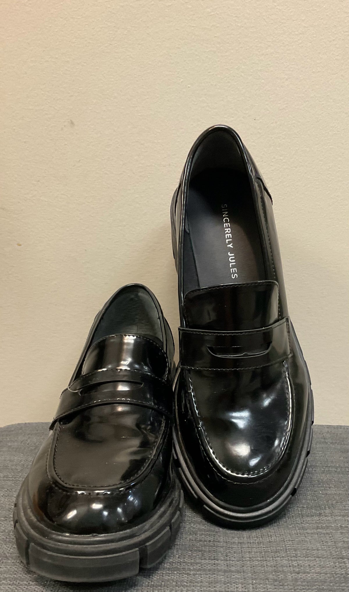 8 SINCERELY JULES Black SHOES