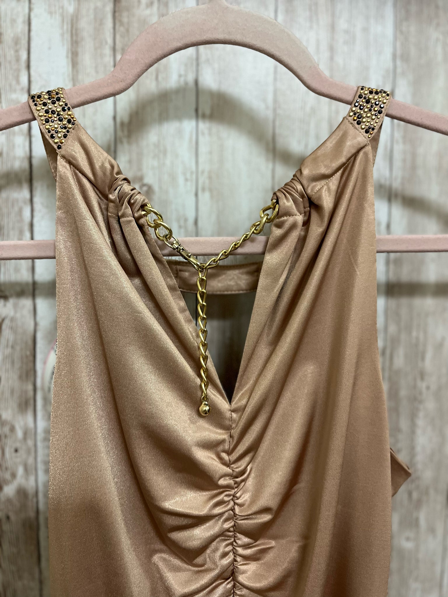 CACHE Size S Gold Top