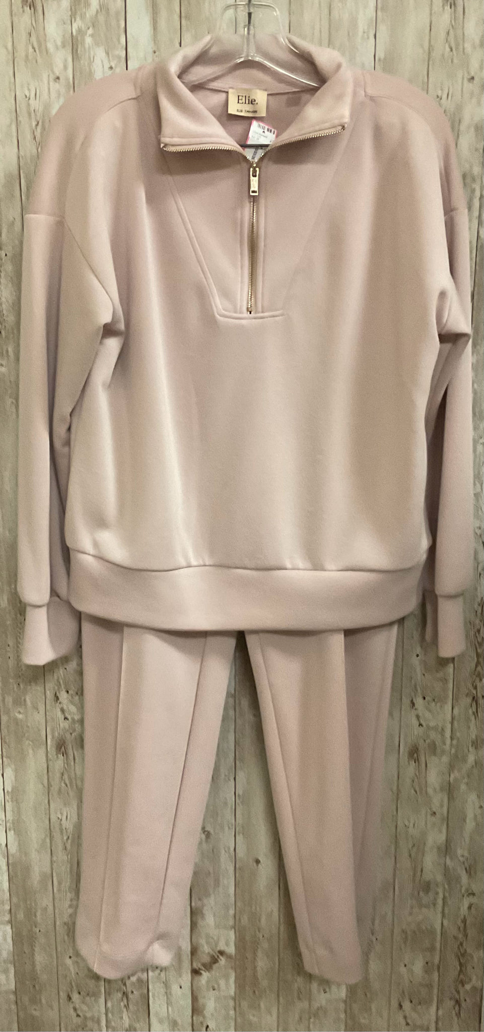 Size M ELIE TAHARI Light Pink 2 PC SET
