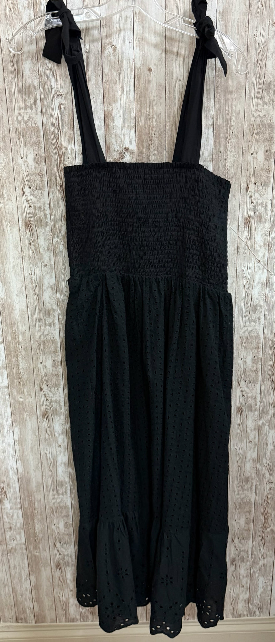 Size L EE:SOME Black Dress
