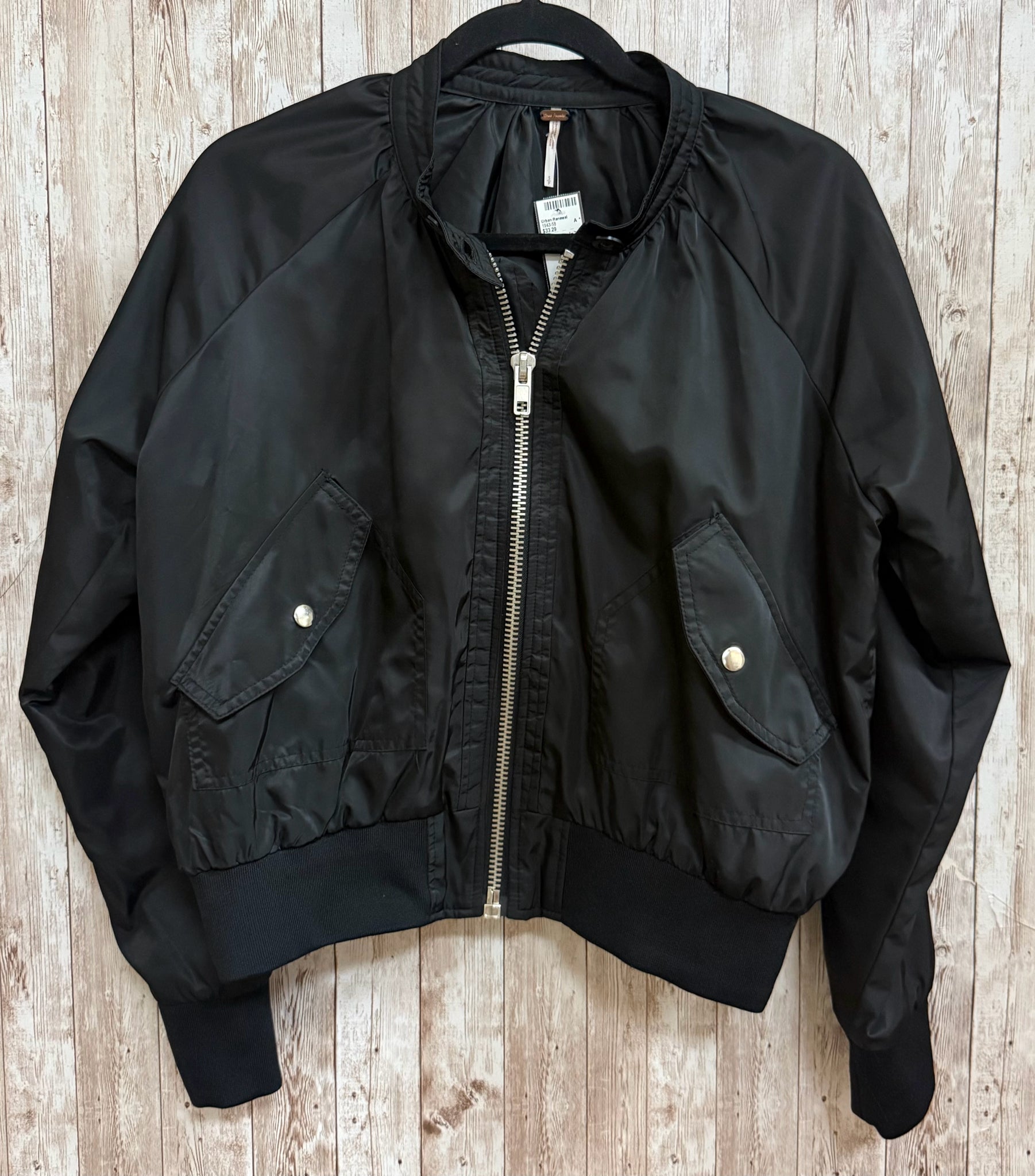 Size S FREE PEOPLE Black Jacket