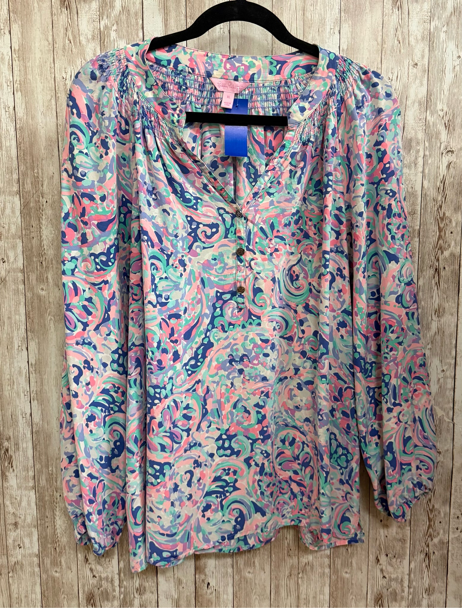 Size XL LILLY PULITZER Purple Print Top