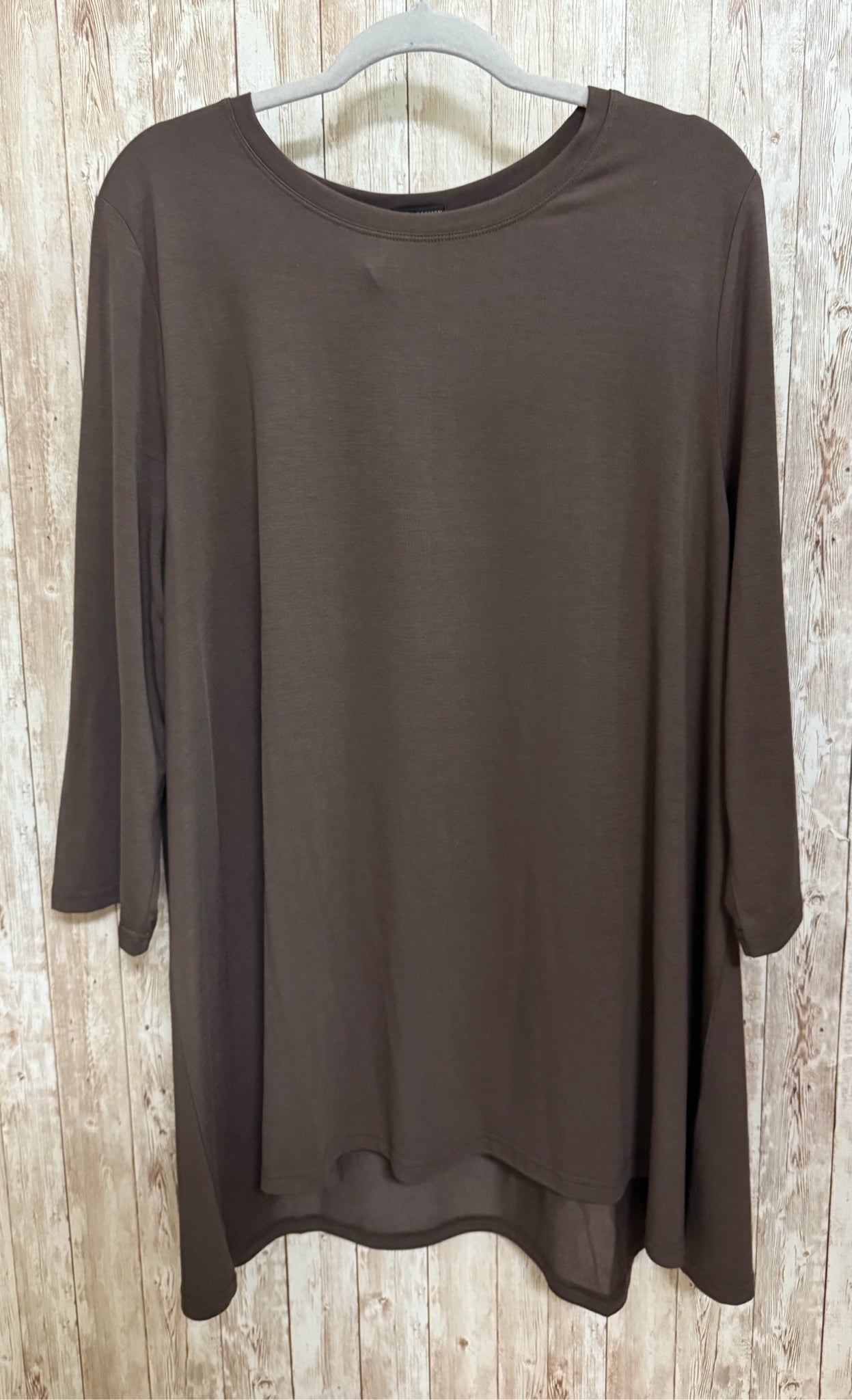 Size XXL COCO + CARMEN Brown Top