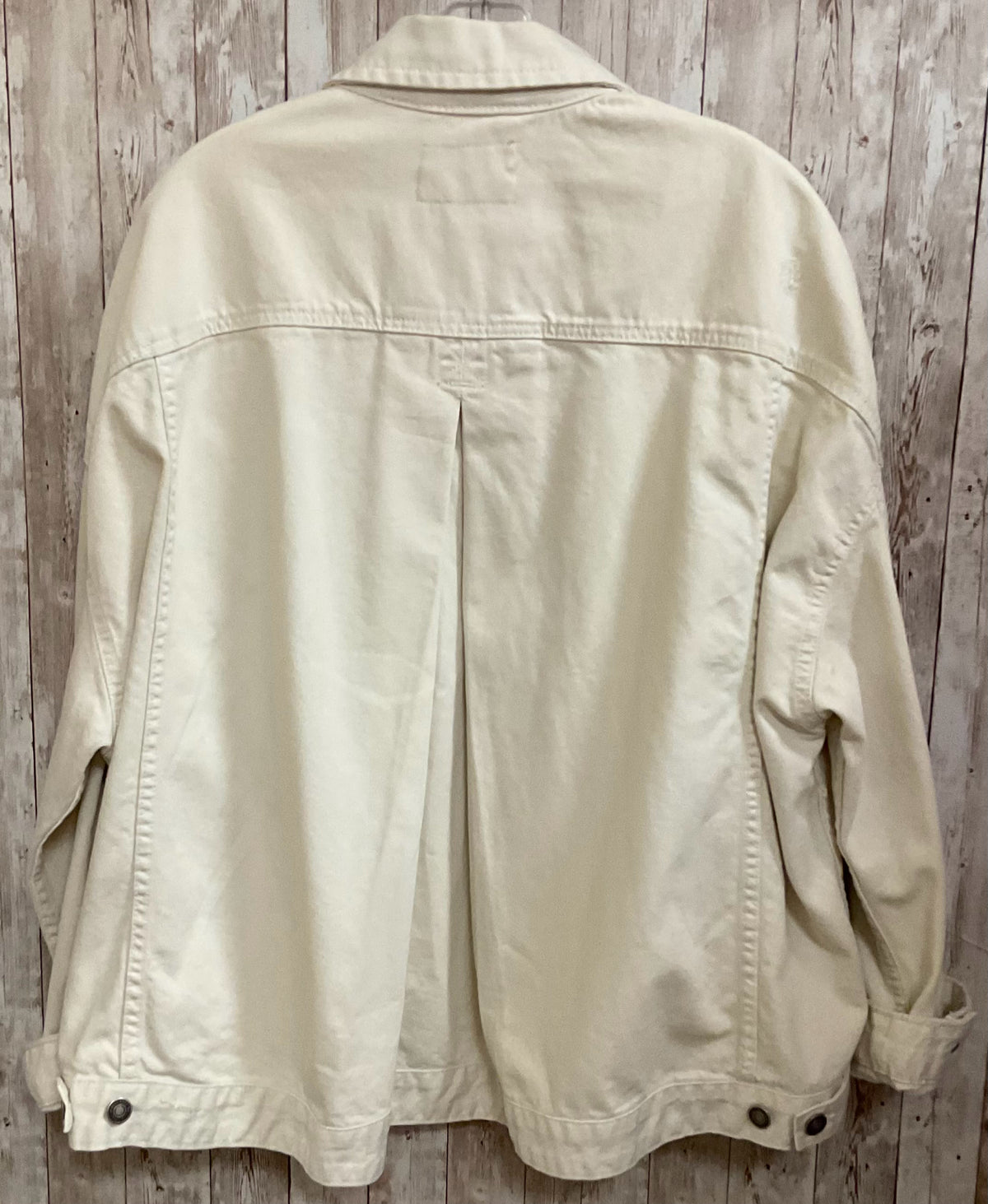Size L WE THE FREE Cream Jacket