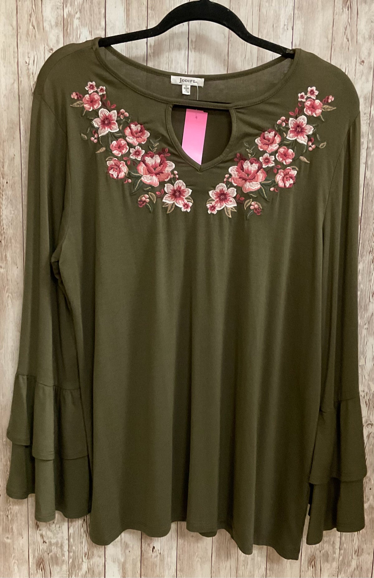 Size L JODIFL Olive Top