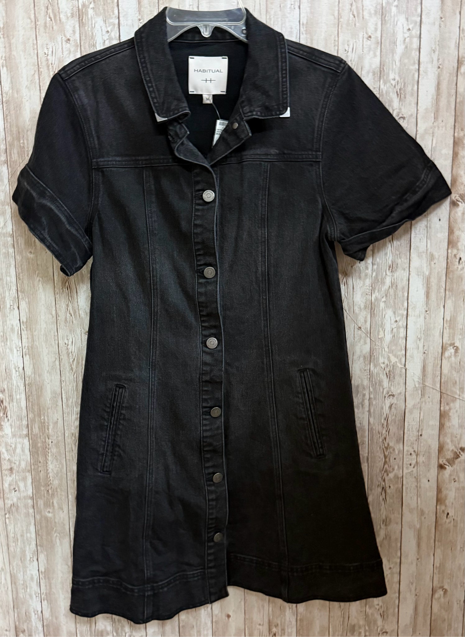 Size M HABITAT Black Dress