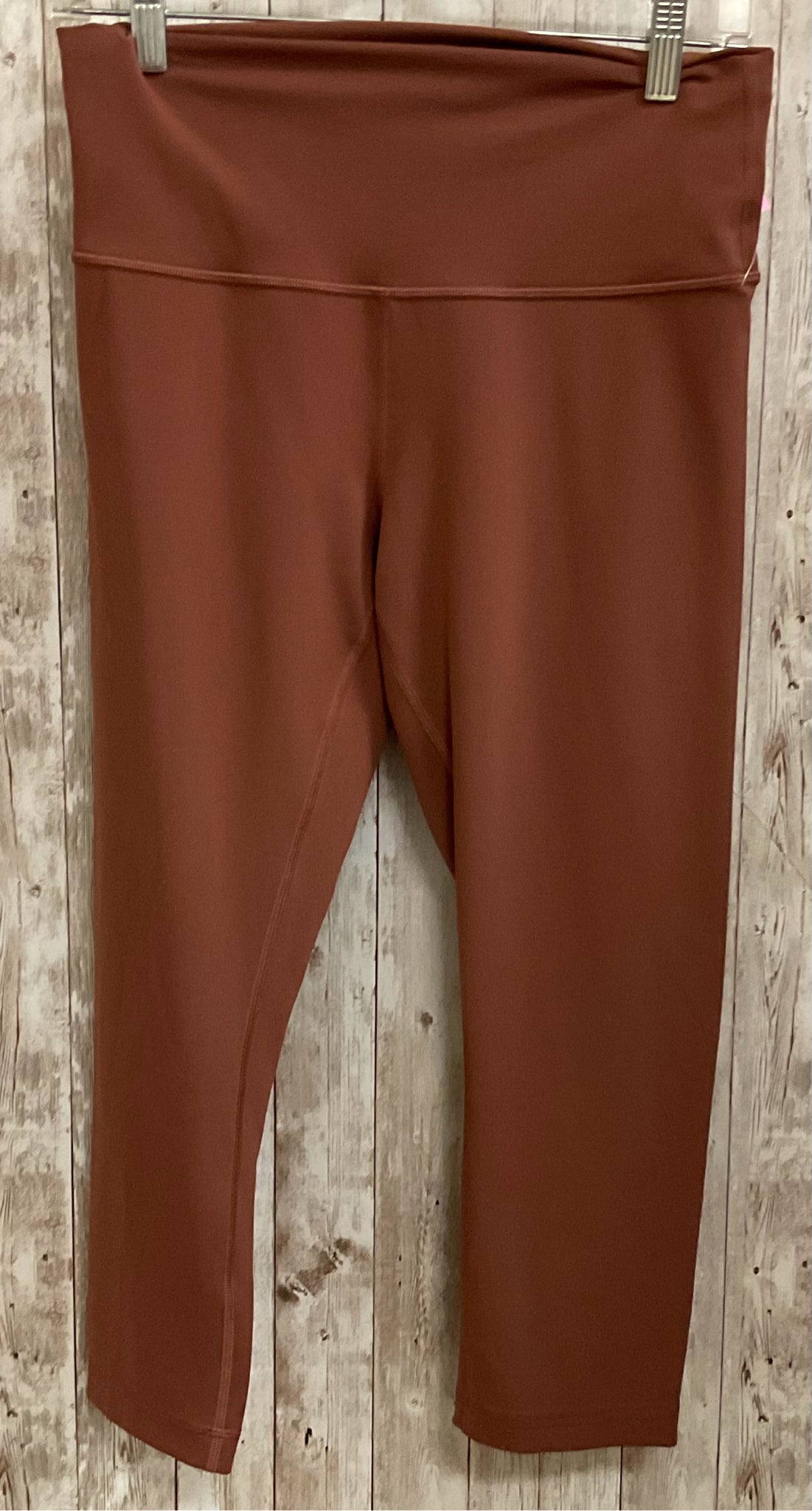 Size 10 LULULEMON RUST Leggings