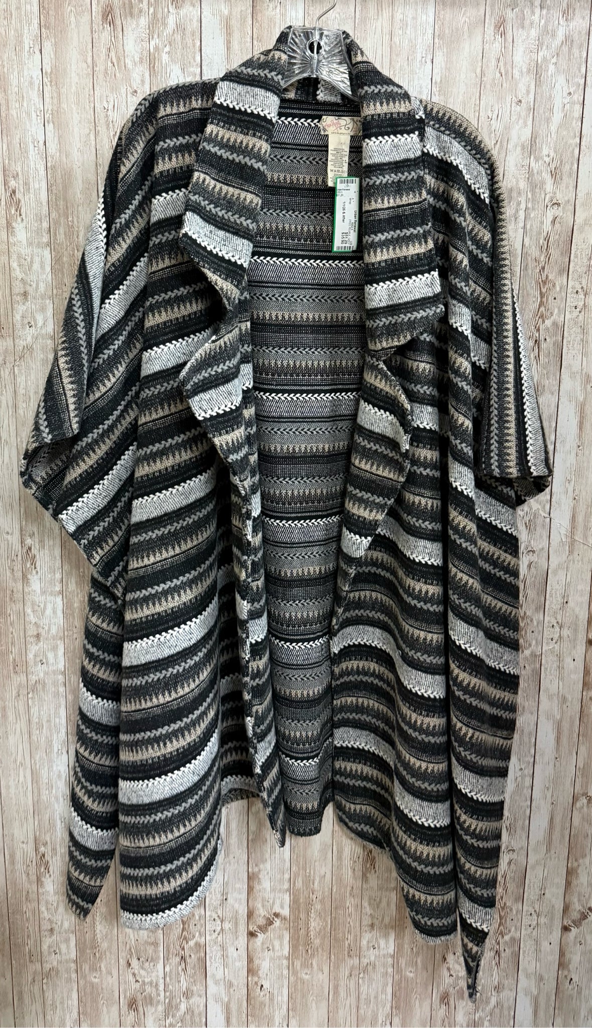 FREE PEOPLE GREY MULTI Wrap