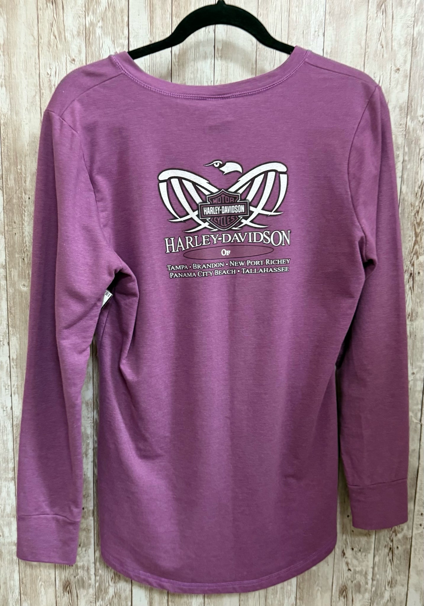 Size M HARLEY DAVIDSON Purple Top