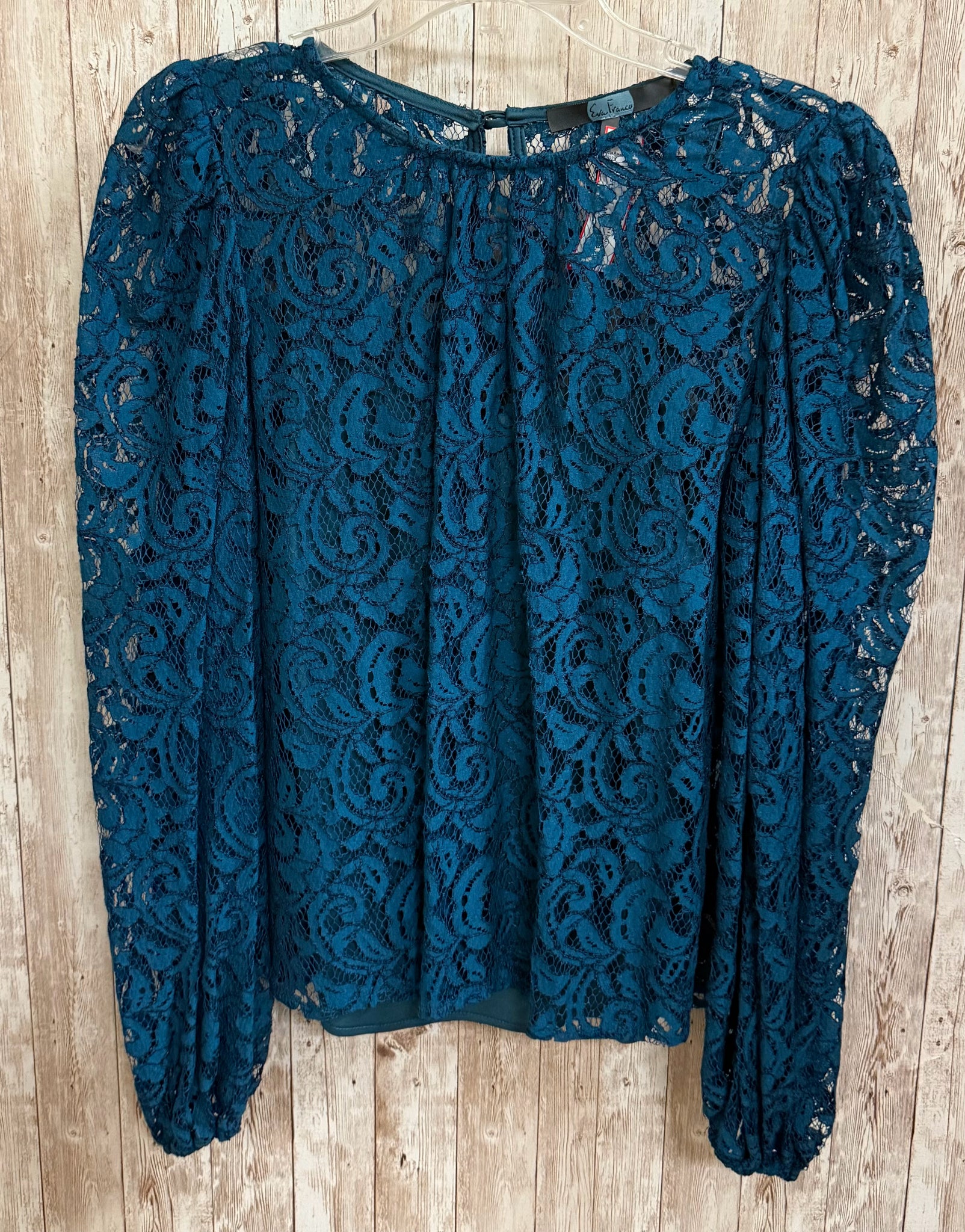 Size S EVA FRANCO Teal Top