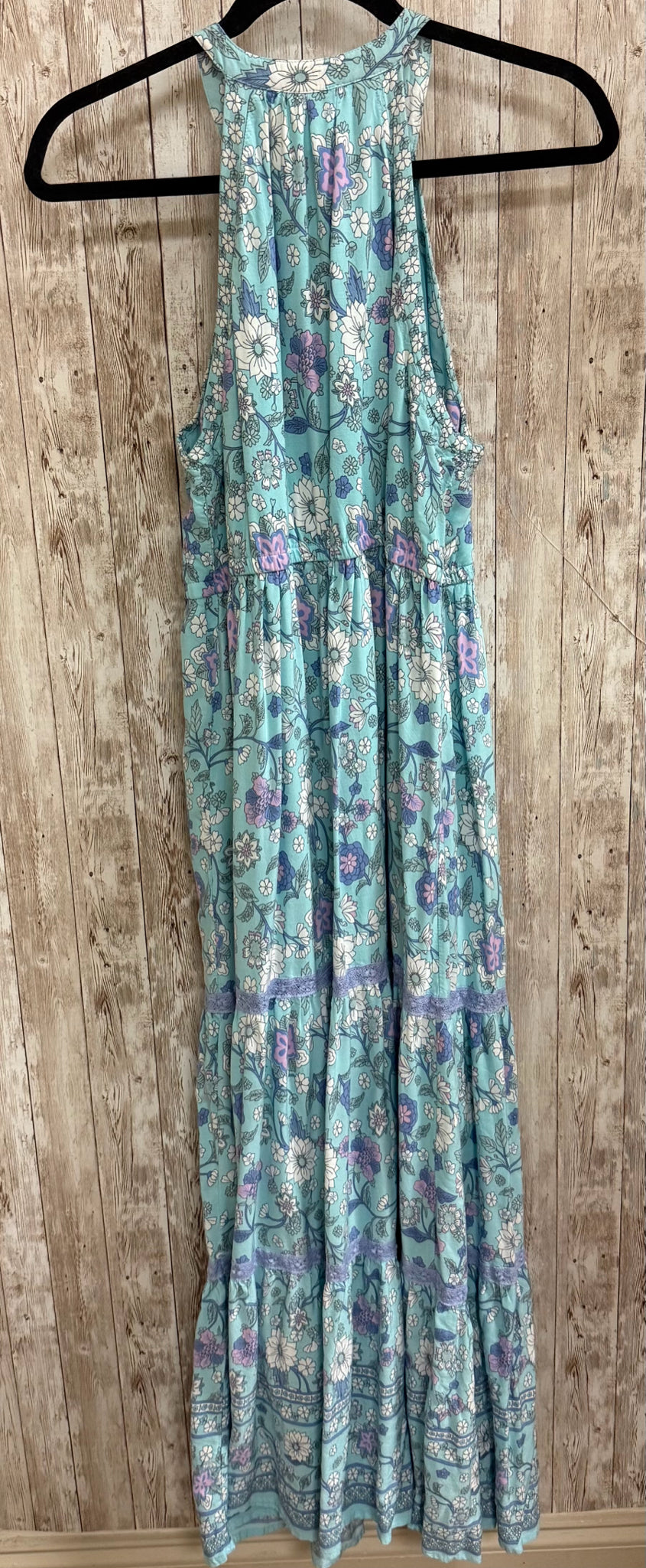 Size M BALTIC BORN Blue Print Dress